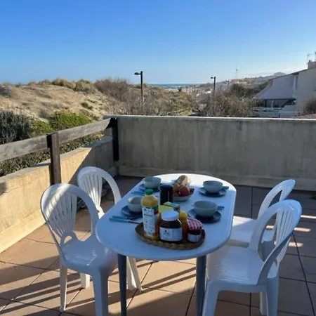 Apartamento T3 A Cap D'agde, 6 Pers, Au Bord De La Avec Parking Et Terrasse - Fr-1-749-13